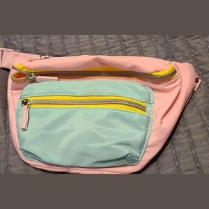 Vintage looking pastel fanny pack